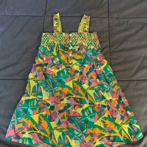 Cat & Jack Multicolor Smocked Dress